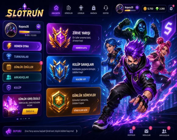 Slotrun Online Oyun Platformu